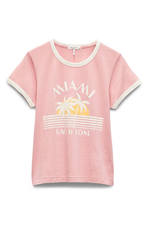 Rag & Bone Miami Cotton Graphic T-shirt