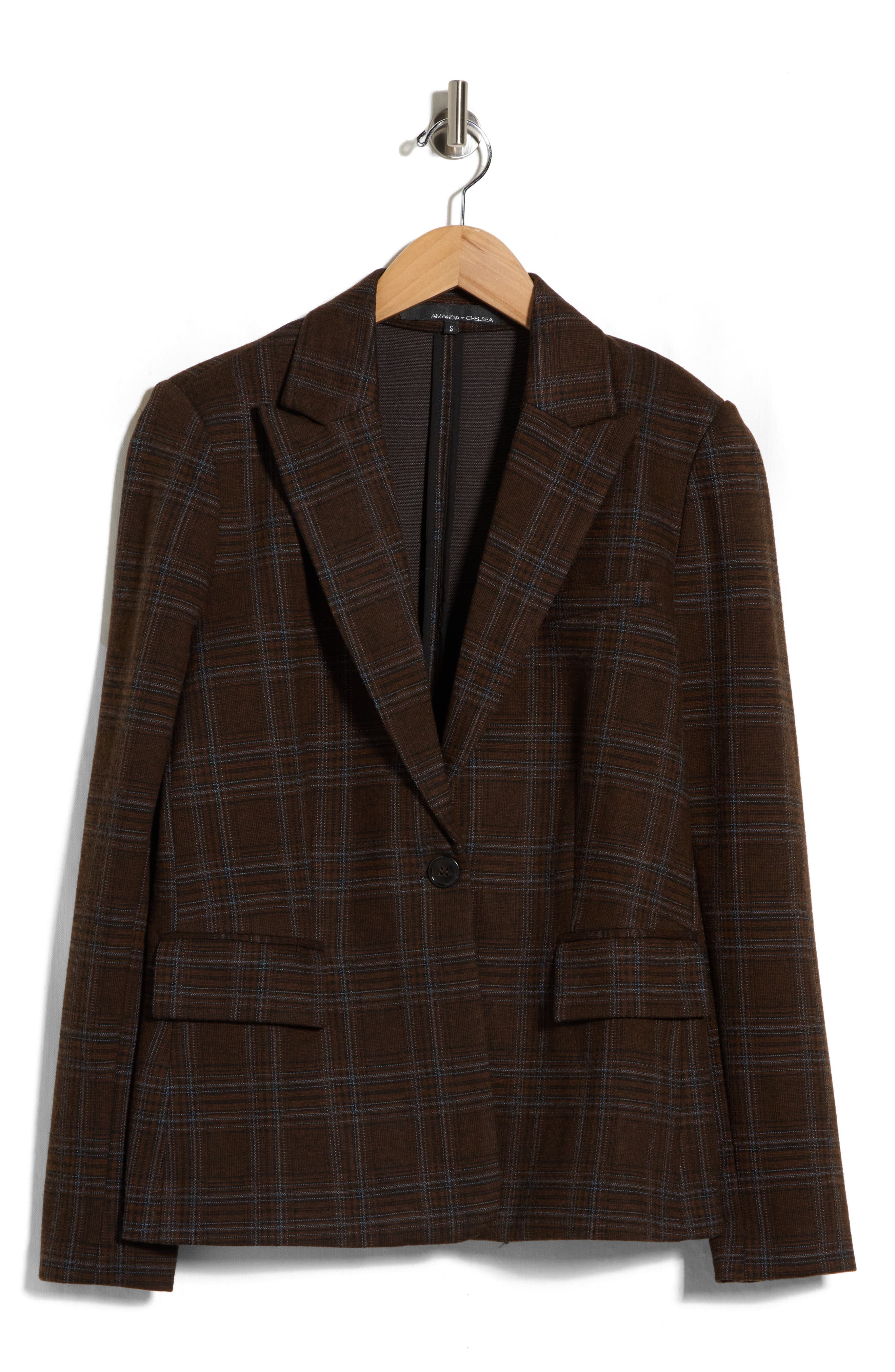 Plaid Blazer