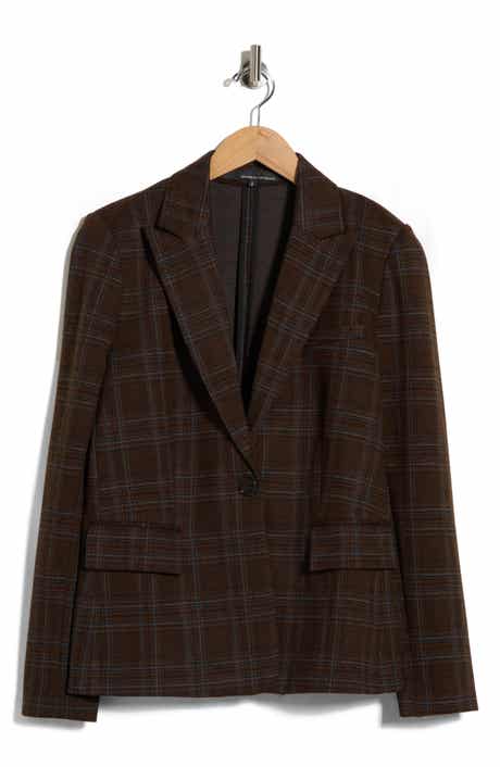 Plaid Blazer