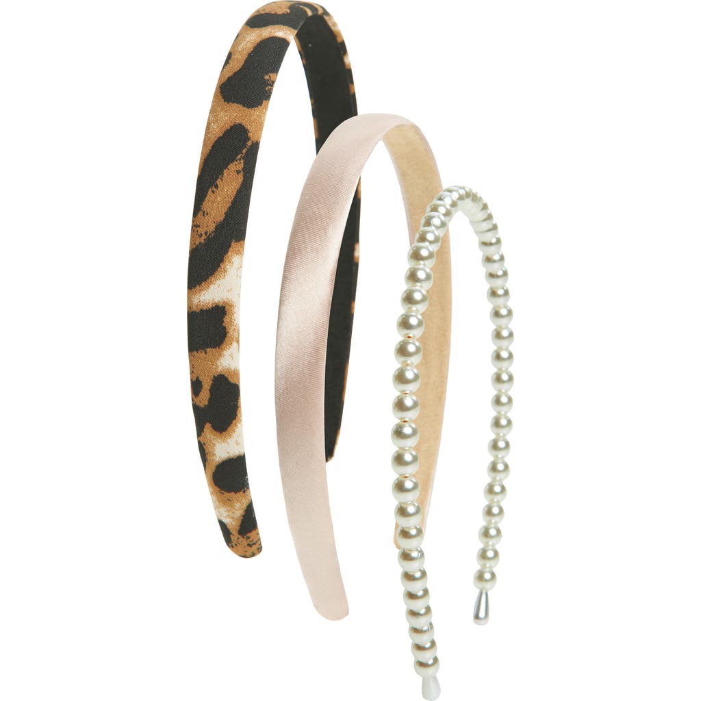 Bp. Pretty Set Of 3 Headbands In Multi