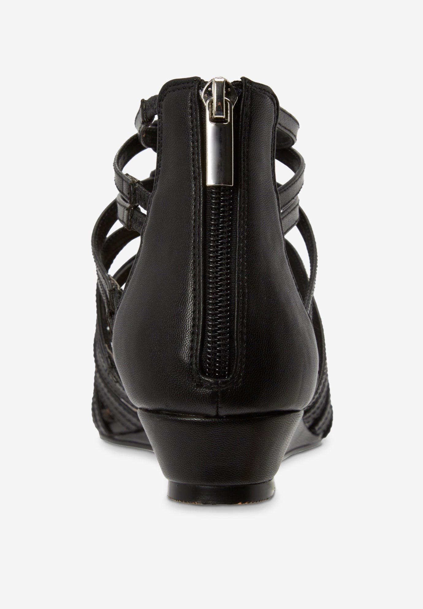 The Helen Sandal, Alternate, color, BLACK