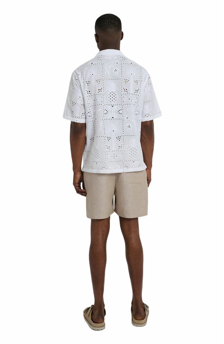 Onia Oversized Vacation Shirt, Alternate, color, White