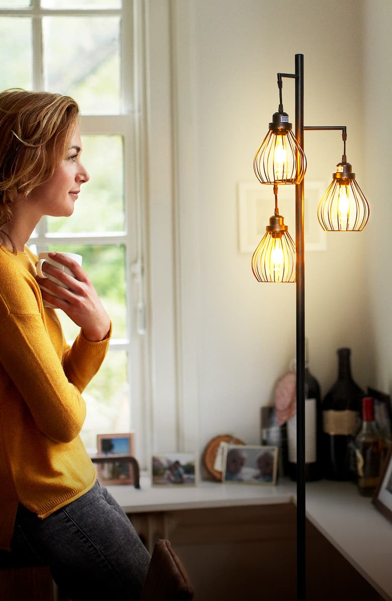 Brightech Teardrop LED Floor Lamp, Alternate, color, 