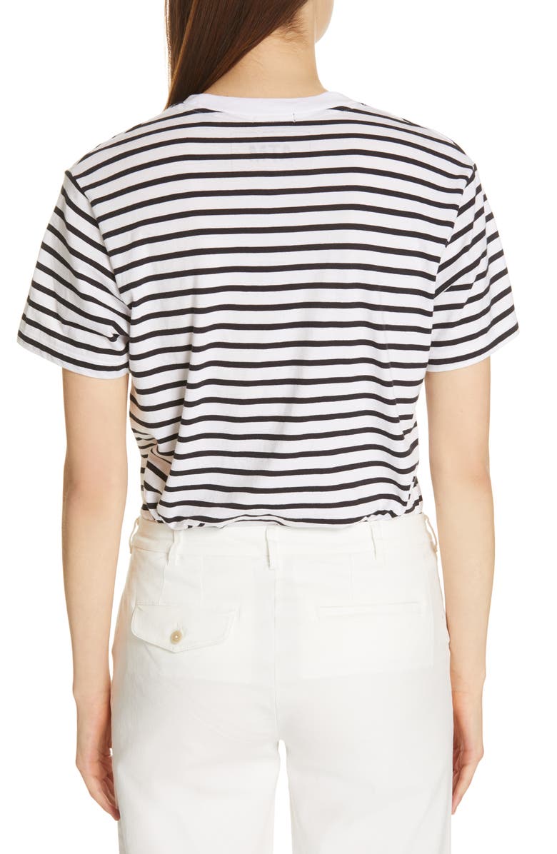 ATM Anthony Thomas Melillo Stripe Boy Tee, Alternate, color, 