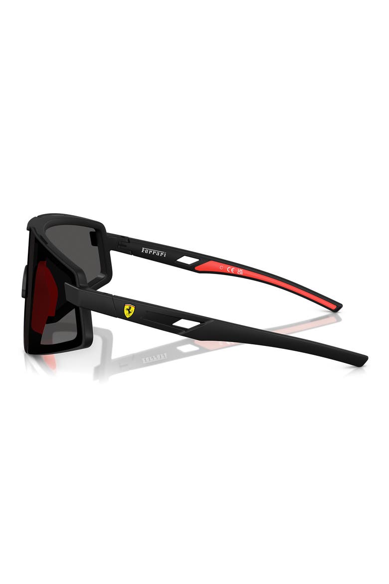 47mm Shield Sunglasses, Alternate, color, MATTE BLACK