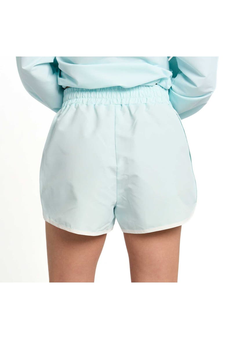 Women's Lusso Light Blue Los Angeles Dodgers Nina Shorts, Alternate, color, Light Blue
