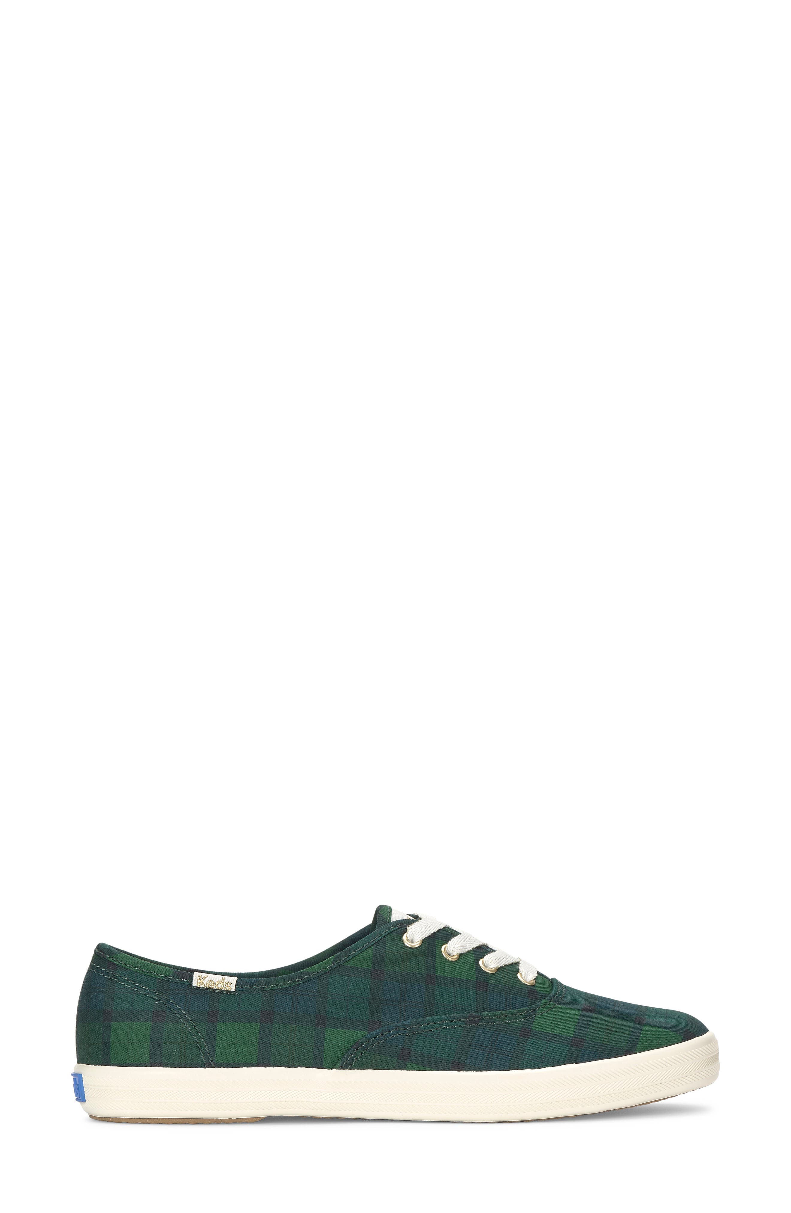 Champion Plaid Sneaker, Alternate, color, GREEN/ NAVY