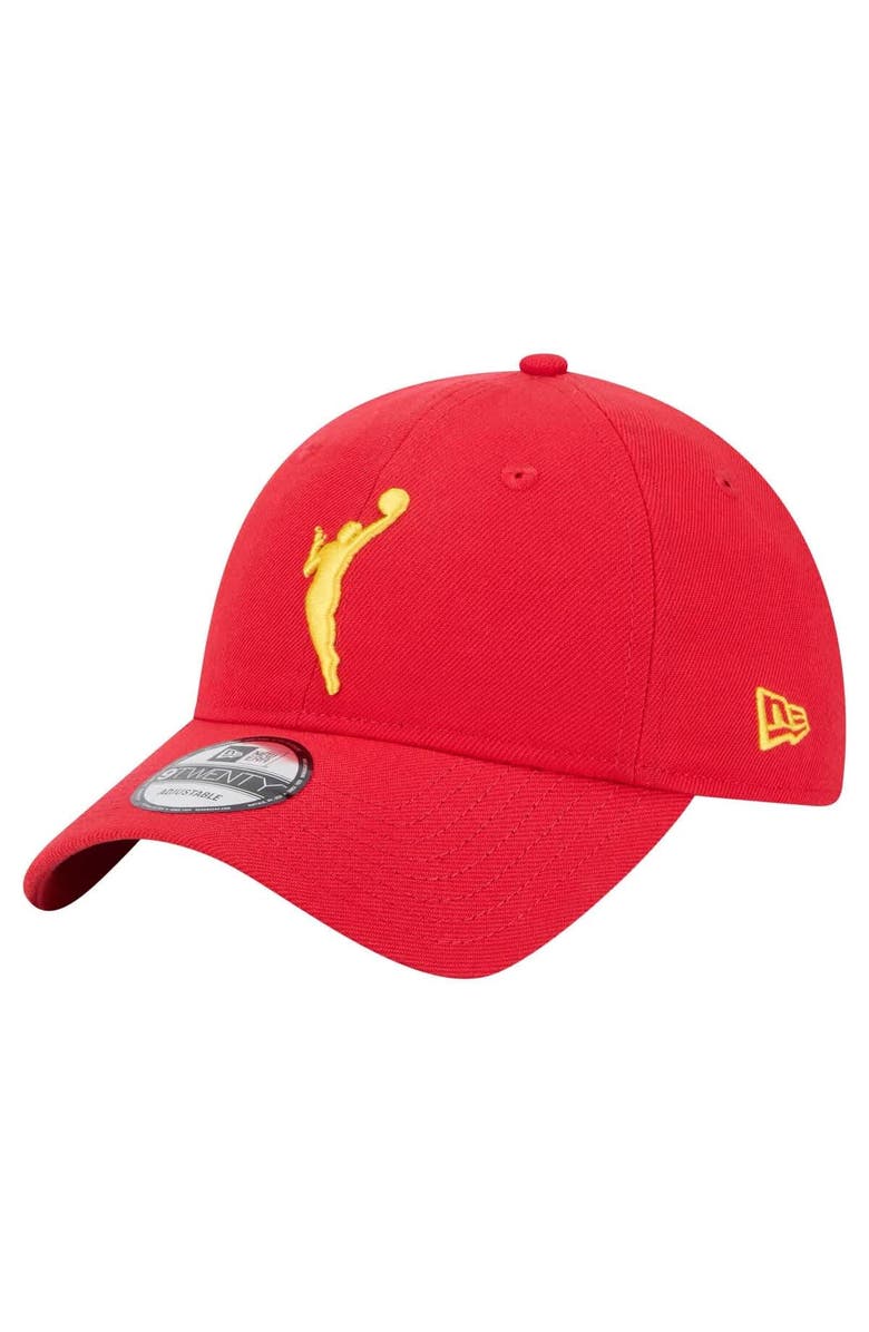 New Era Men's New Era Red Indiana Fever 9TWENTY Adjustable Hat, Alternate, color, Red