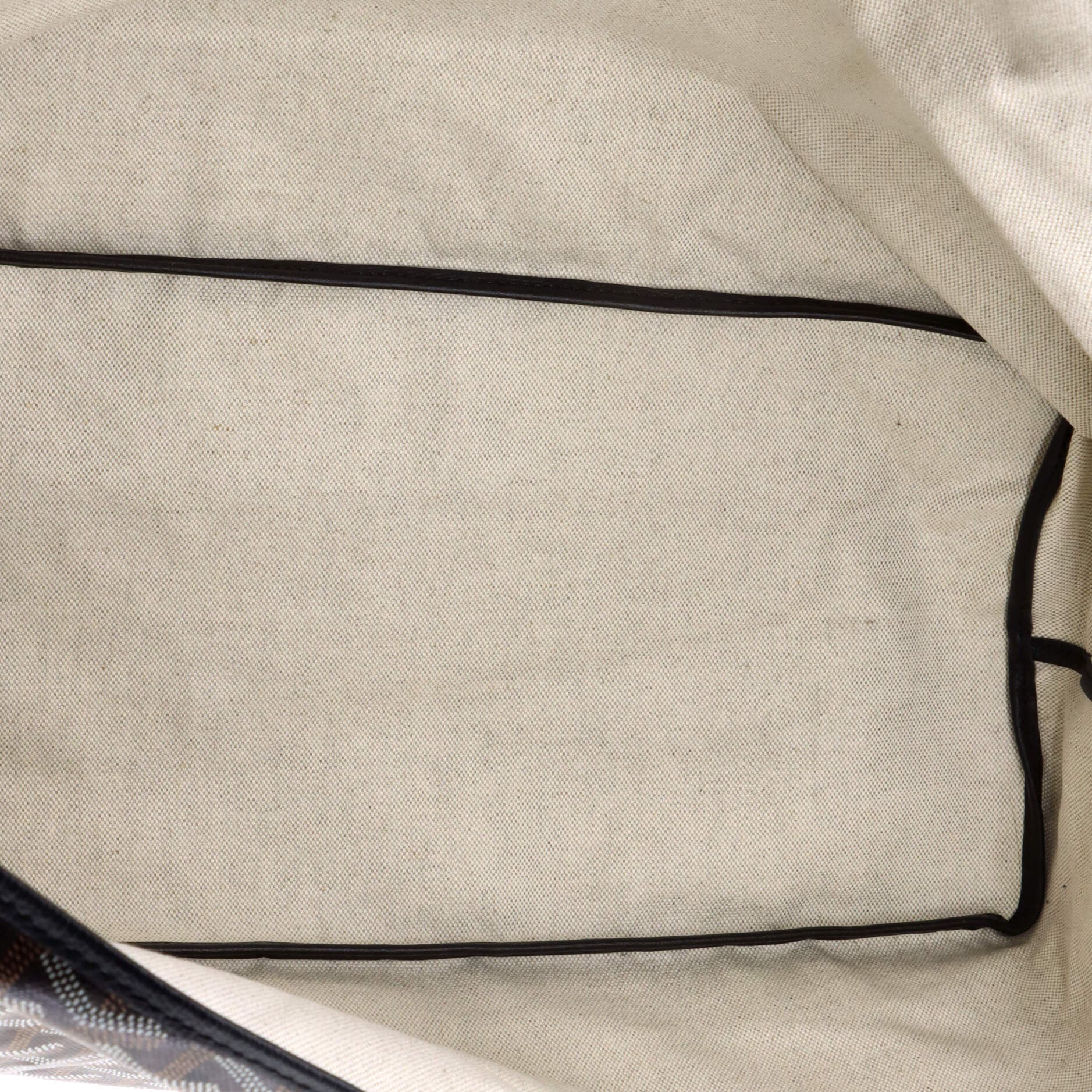 Pre-Owned Goyard Saint Louis Tote Coated Canvas GM, Alternate, color, Black