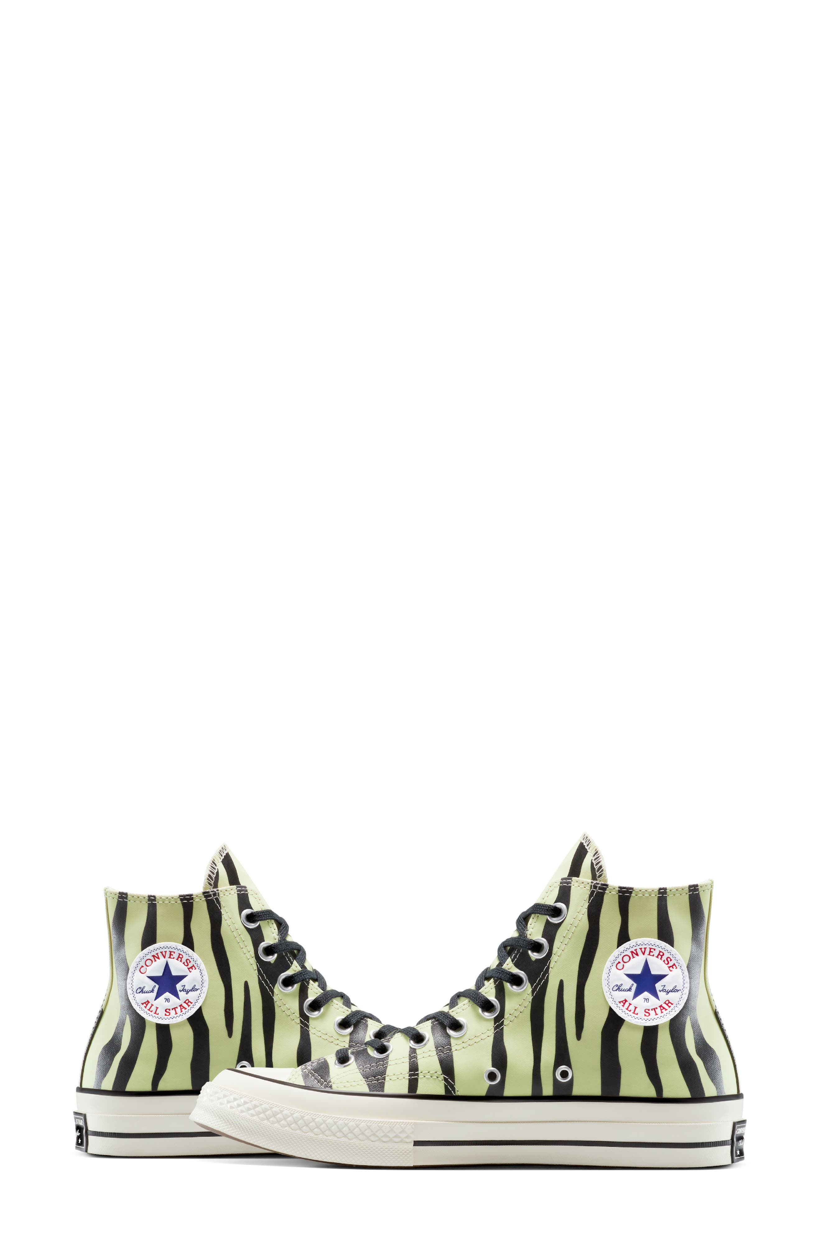Converse Unisex Chuck Taylor<sup>®</sup> All Star<sup>®</sup> Glow in the Dark High Top Sneaker, Alternate, color, 