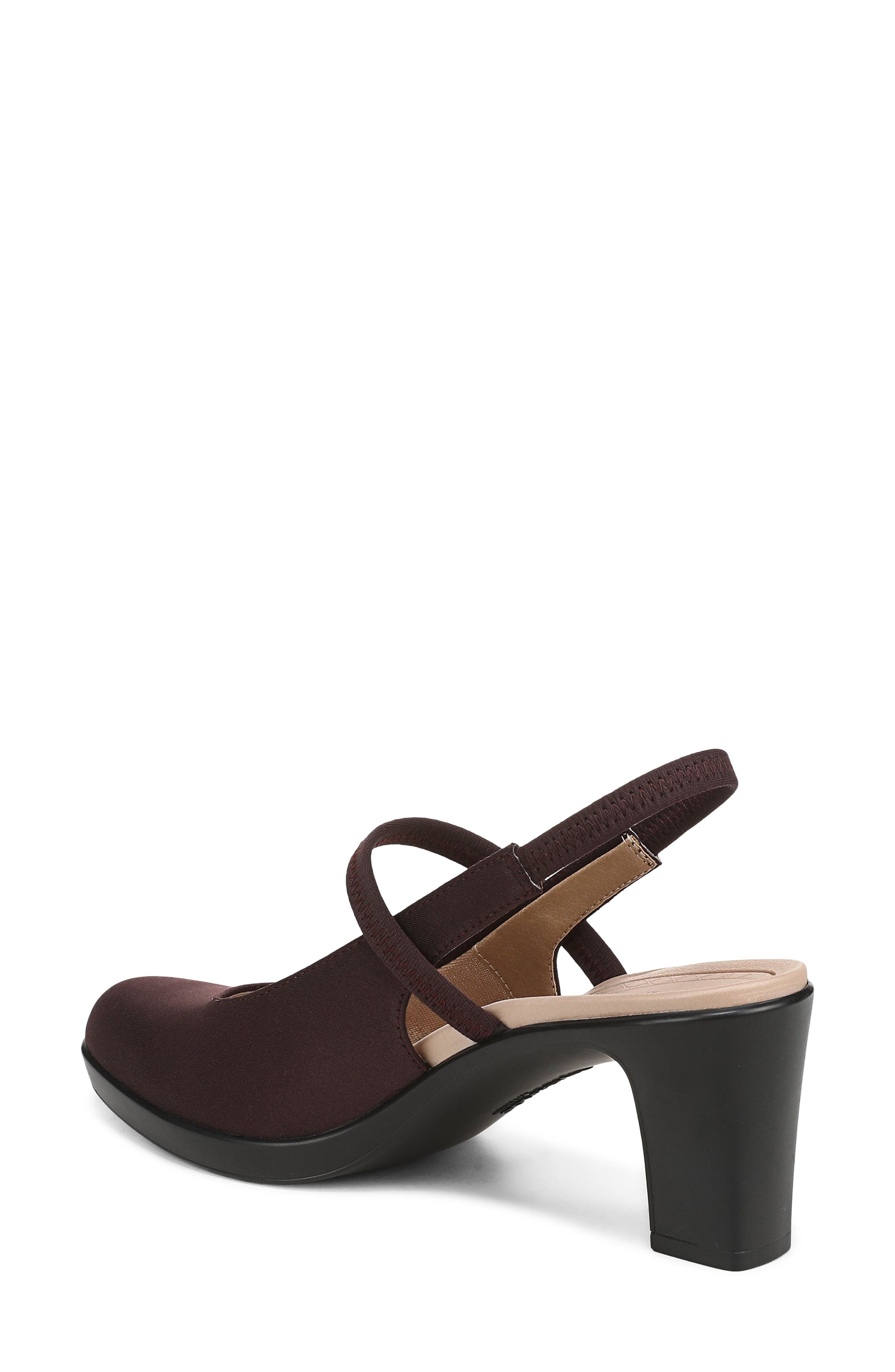 Evoke Slingback Mary Jane Platform Pump, Alternate, color, CHOCOLATE PLUM