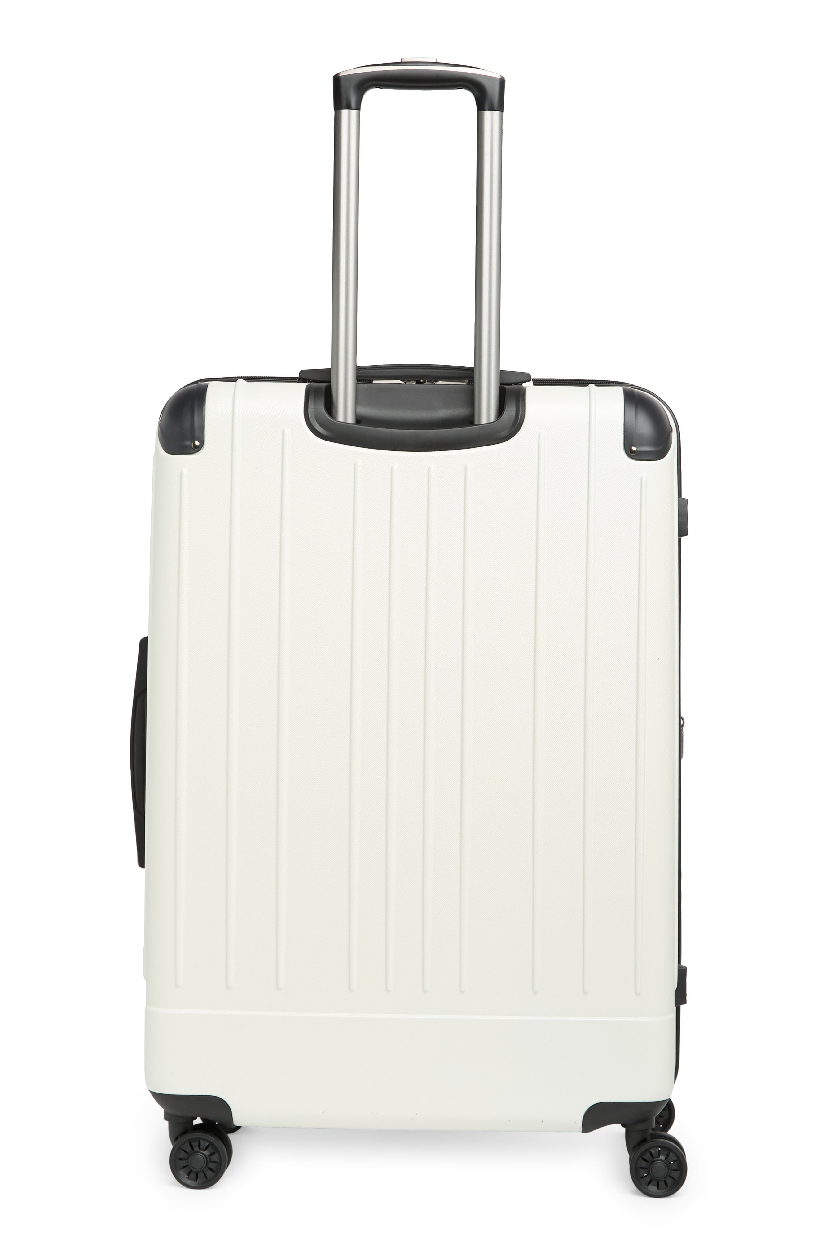 Kenneth Cole Flying Axis 28" Hardside Spinner Luggage, Alternate, color, Coconut White