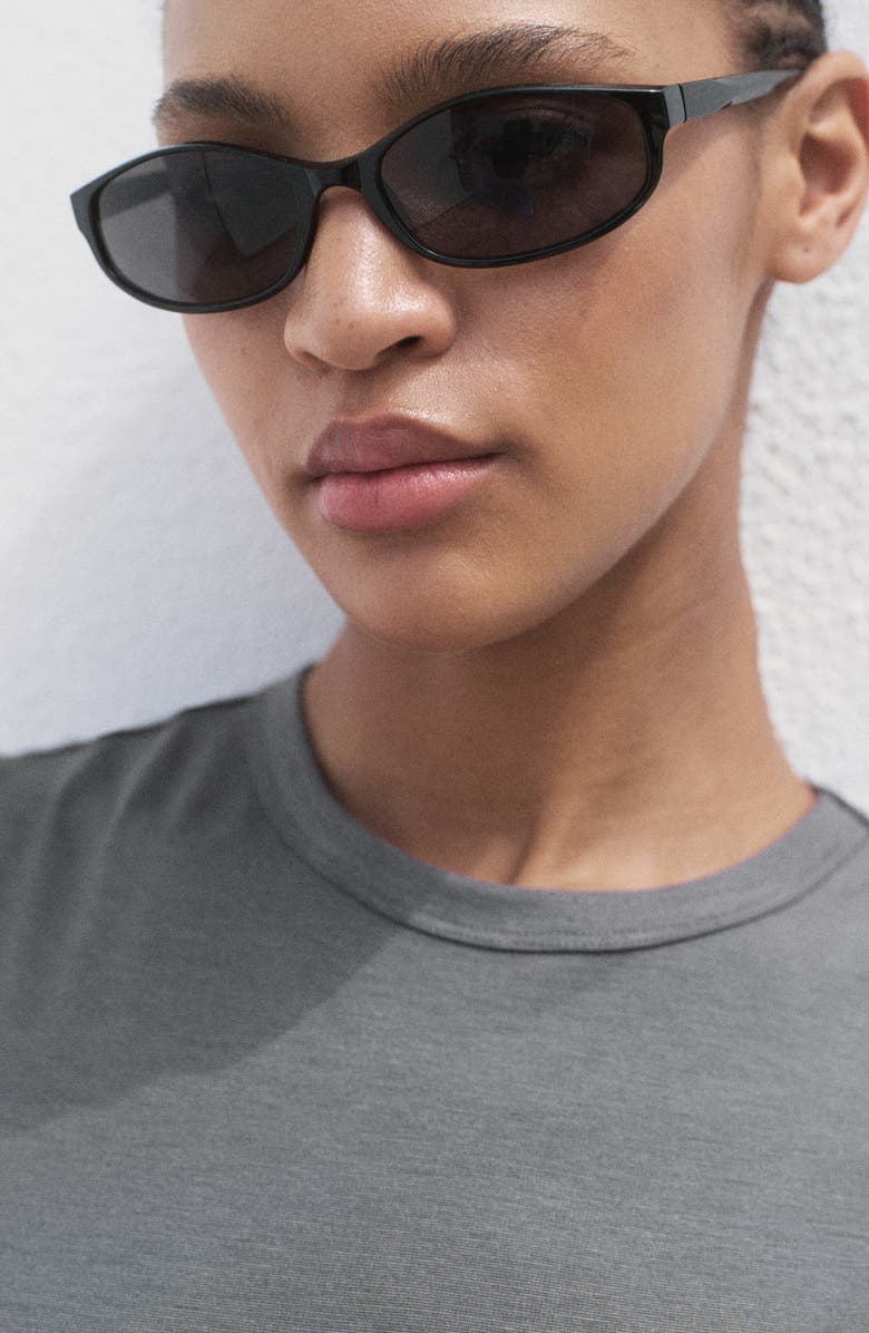 MANGO Belted Sleeveless Midi Dress, Alternate, color, Medium Heather Grey