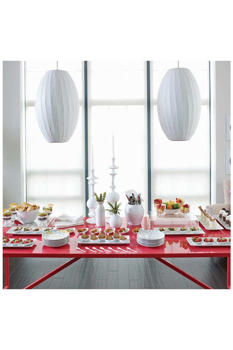 zestt 'Sakina' Buffet Plates, Alternate, color, GREY