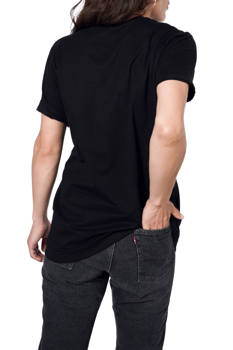 The Wild Feminist ® Tee, Alternate, color, BLACK