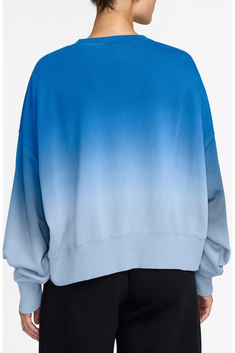 Phoenix Fleece Dip Dye Sweatshirt, Alternate, color, HYDROGEN BLUE/LIGHT PHOTO BLUE