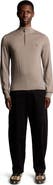 Lyle & Scott Eagle Merino Quarter Zip Sweater