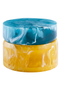  Yellow / Turquoise