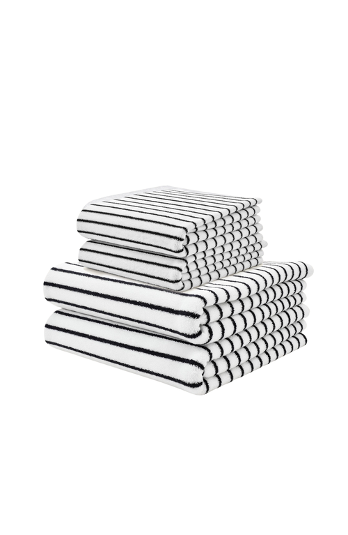 Italic Serene Ultraplush Collection Bath Essentials- 2 Bath Towels And 2 Hand Towels In Multi
