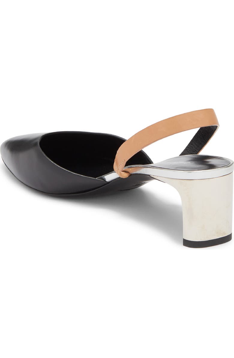 Longchamp Slingback Pump, Alternate, color, Black