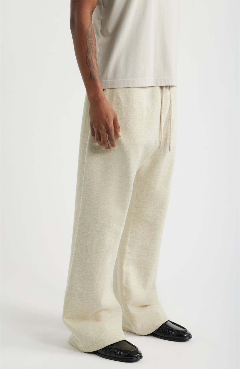 Fear of God Essentials Signature Flare Sweatpants, Alternate, color, Washed Vanilla Heather