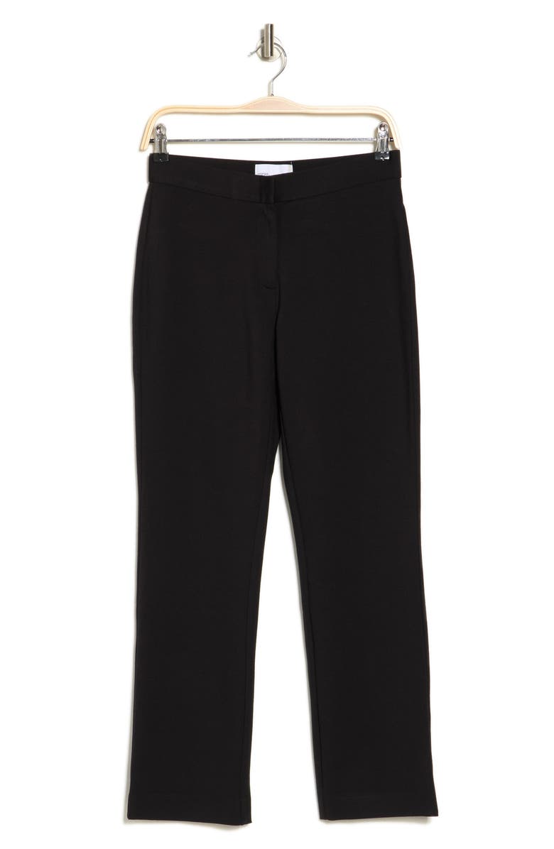 NORDSTROM RACK Essential Ponte Pants, Alternate, color, Black
