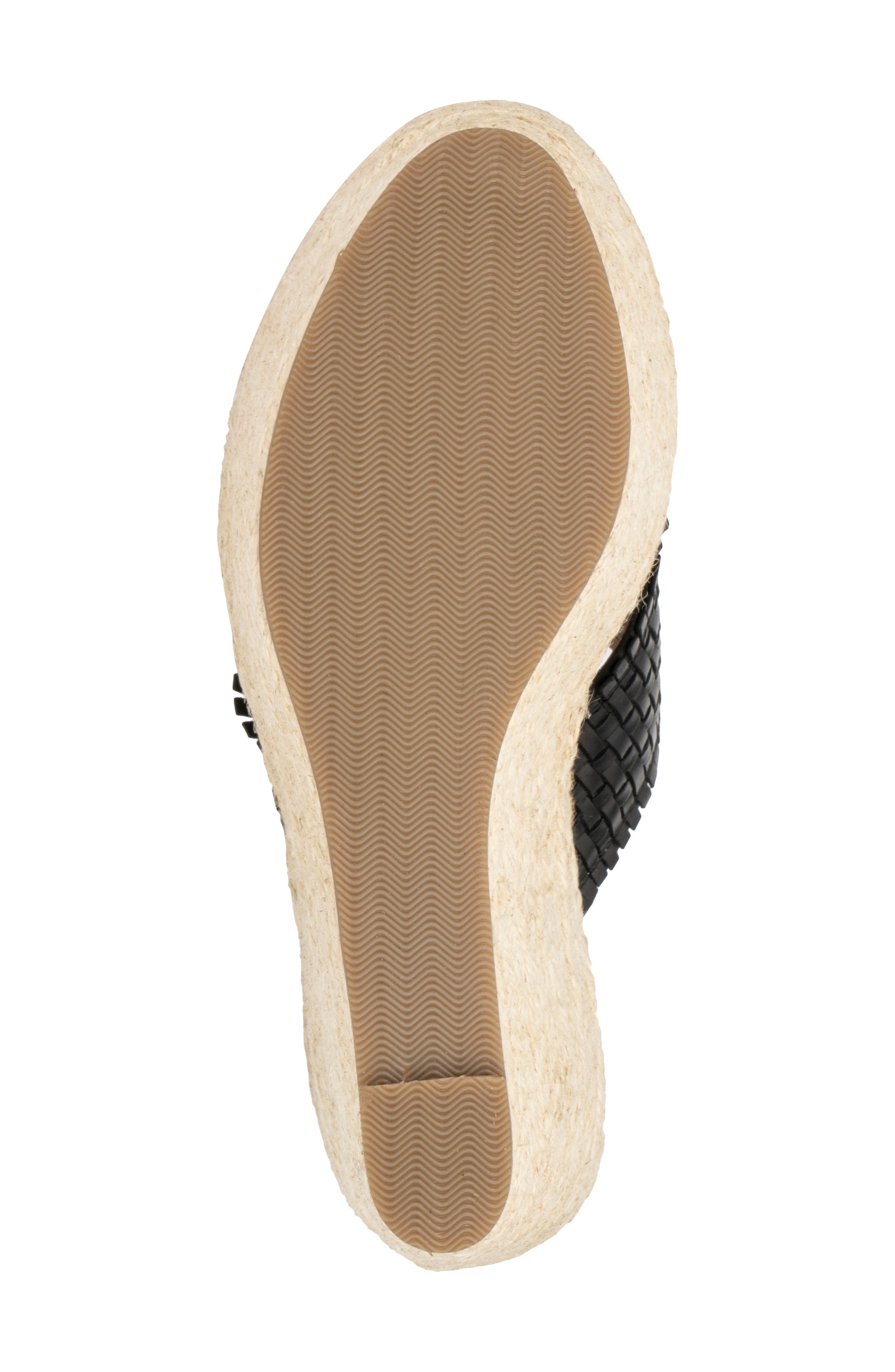 VINTAGE FOUNDRY Lorie Leather Espadrille Platform Wedge Sandal, Alternate, color, 