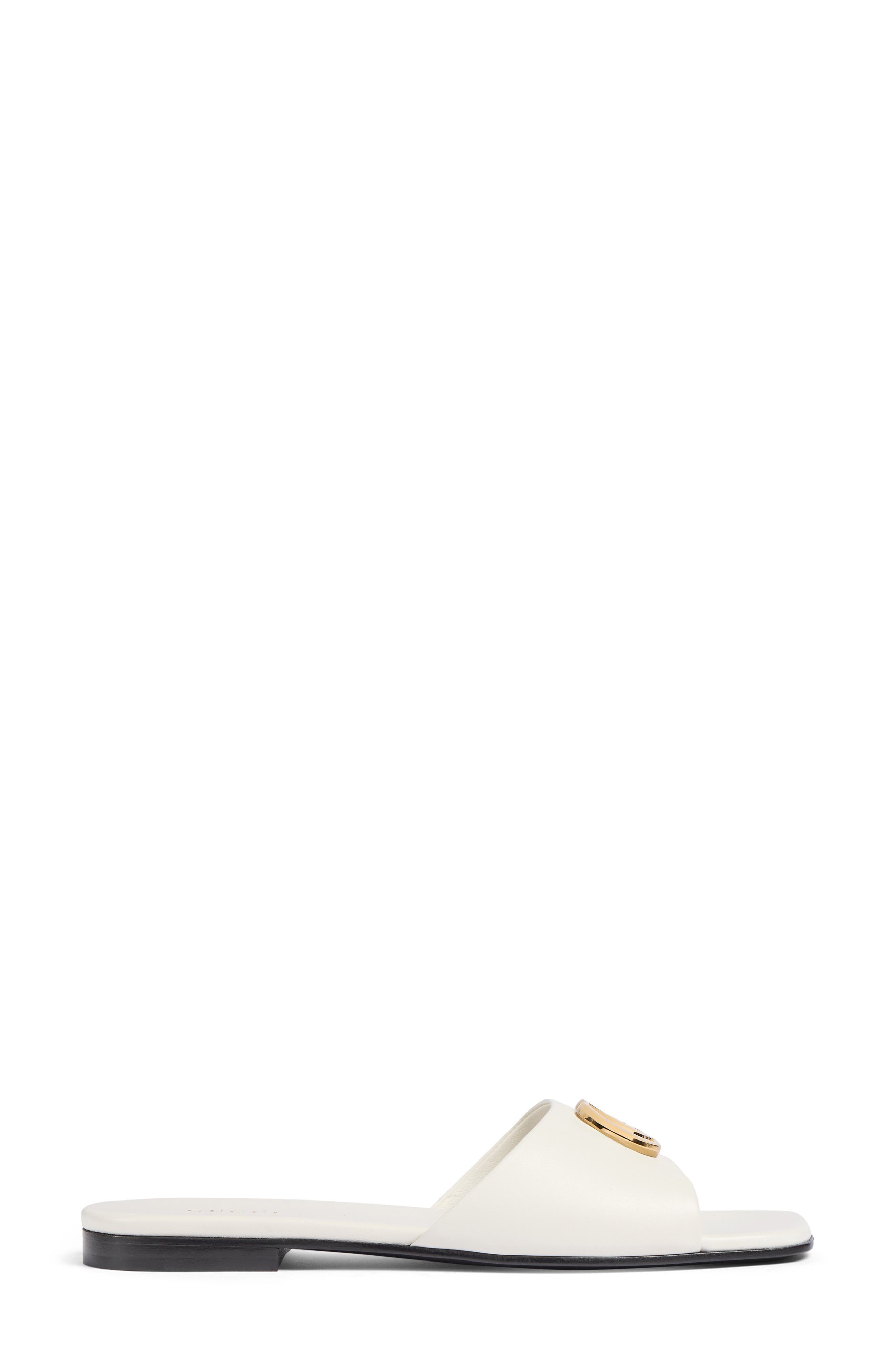 Interlocking-G Slide Sandal, Alternate, color, IVORY