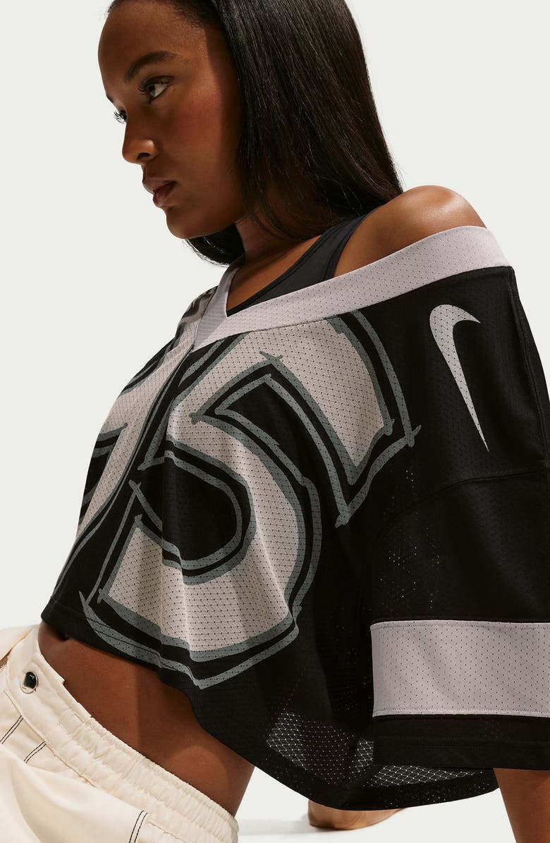 Nike Sportswear Oversize Crop Jersey, Alternate, color, 