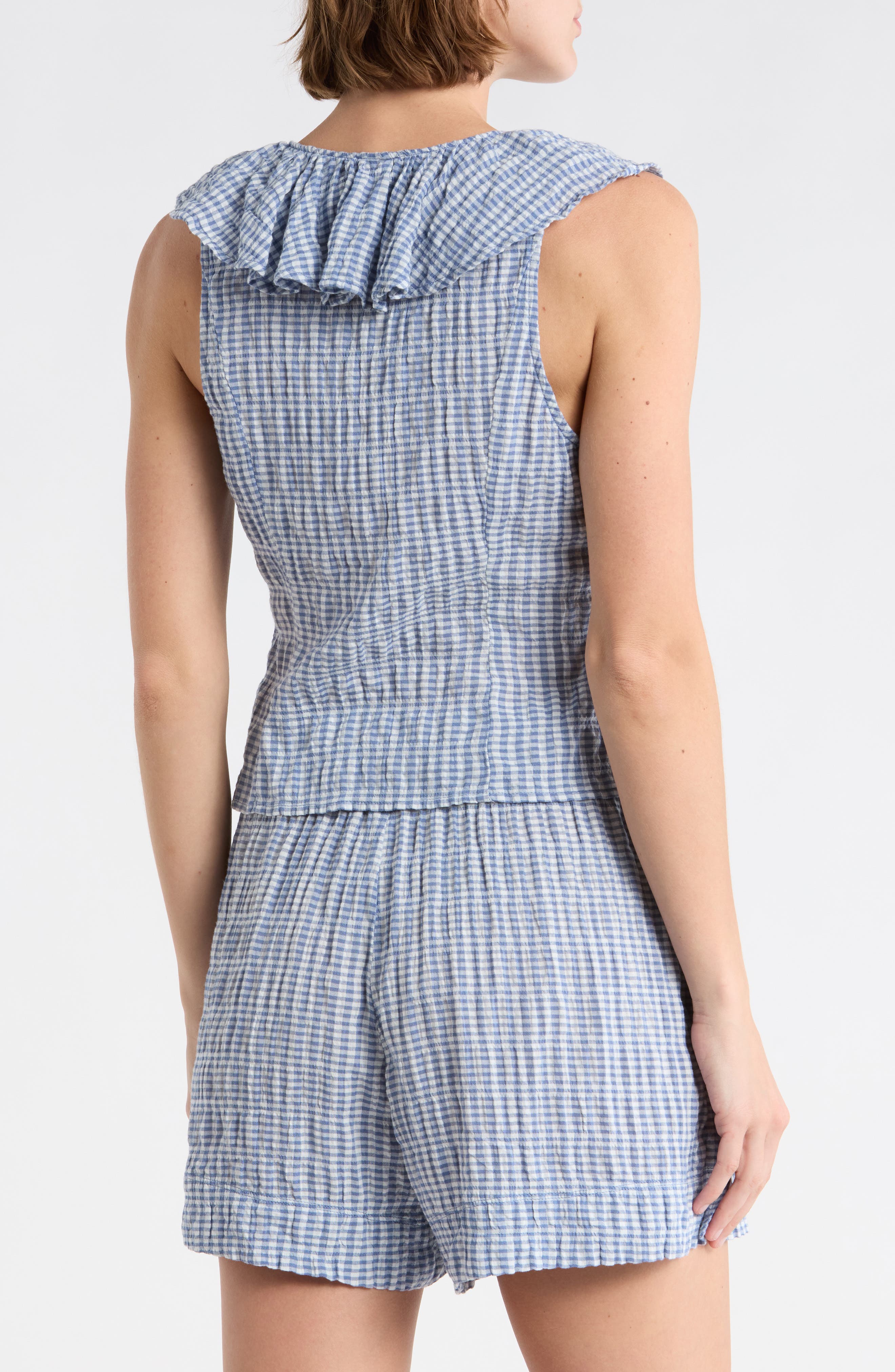 Ruffle V-Neck Sleeveless Top - image 4
