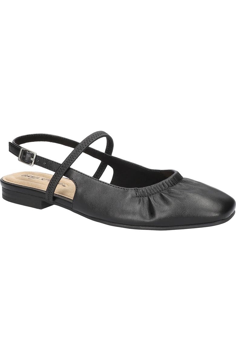 EASY STREET Blake Slingback Flat, Main, color, Black