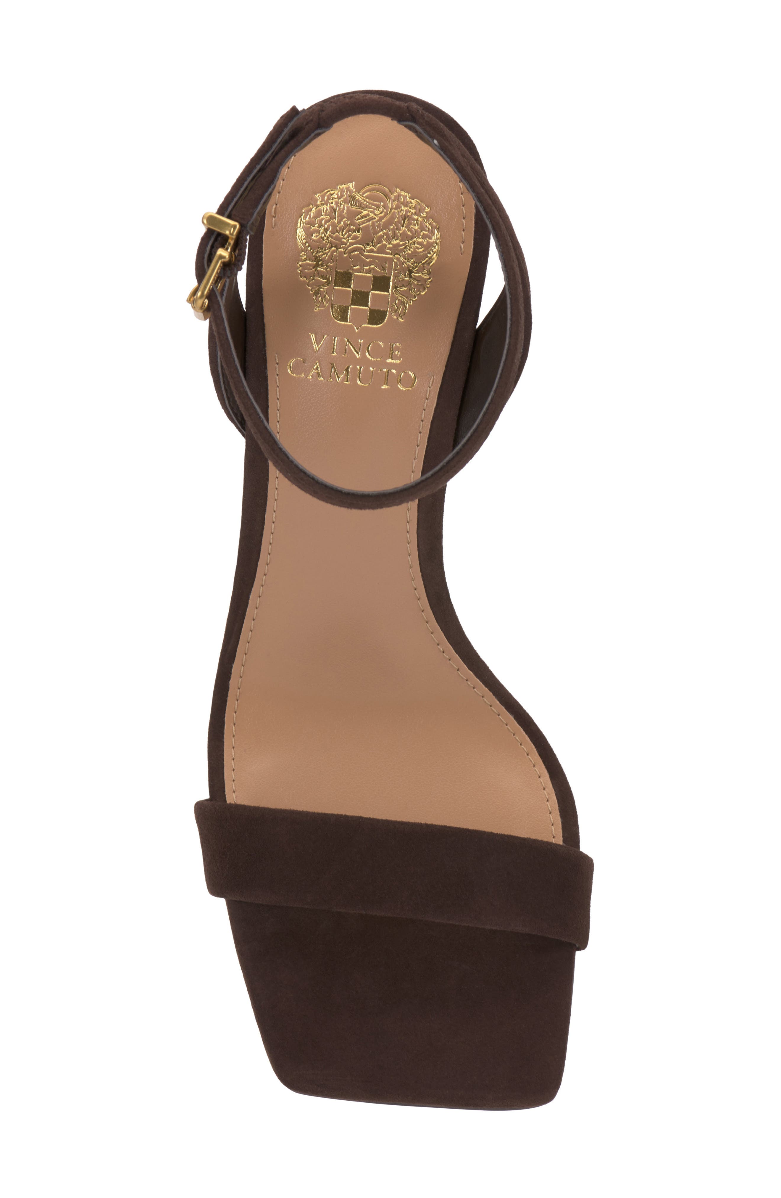 Vince Camuto Saprenda Sandal, Alternate, color, Brownie