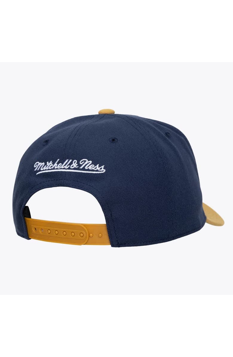 Mitchell & Ness Men's Mitchell & Ness Navy Denver Nuggets Legendary Home Pro Pinch Snapback Hat, Alternate, color, Navy