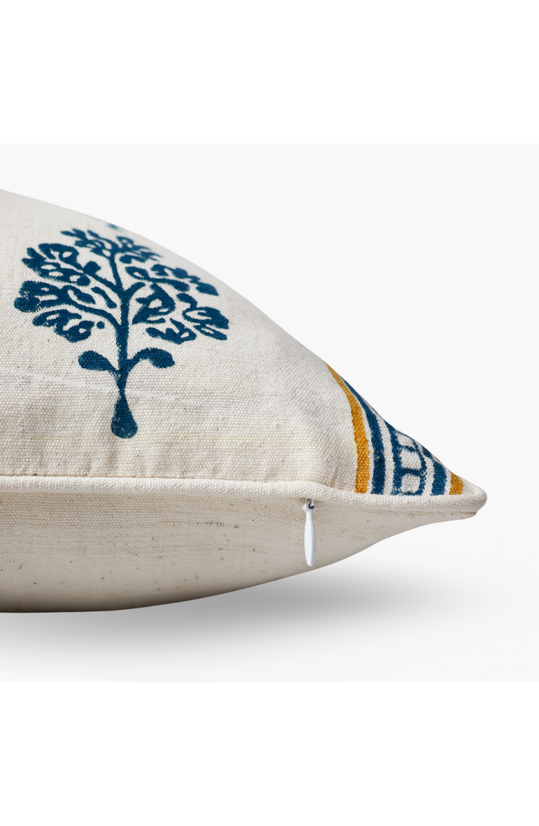 Banyan & Birch Sara Lumbar Throw Pillow Cover, Alternate, color, Navy Blue