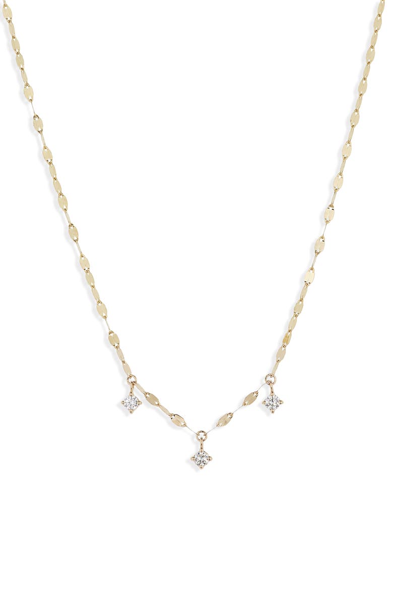 LANA Diamond Rain Necklace, Main, color, 
