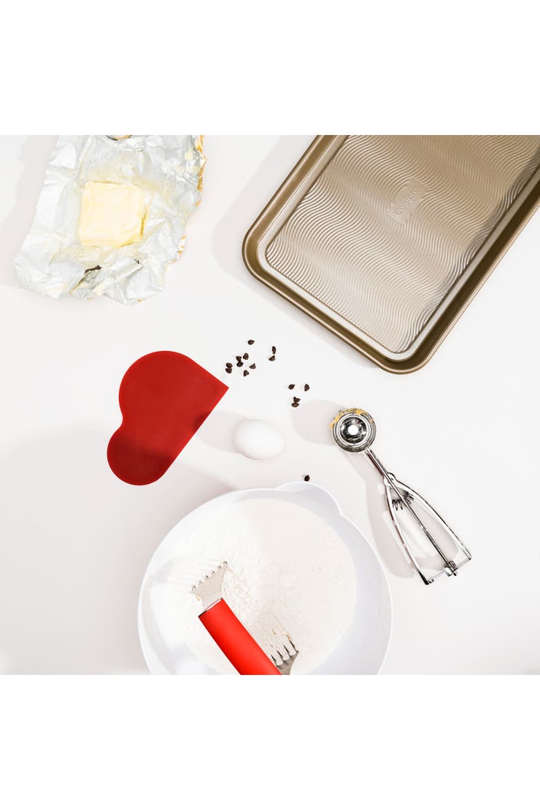 5.25 Inch Deluxe Pastry Blender, Red, Alternate, color, Red