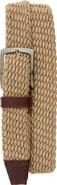 Johnston & Murphy Stretch Knit Belt