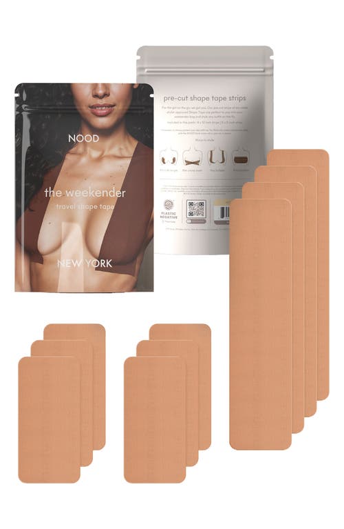 NOOD Shape Tape Pre-Cut Breast Tape in No. 5 Soft Tan 