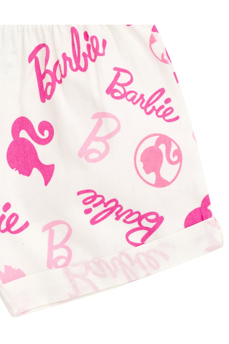 T-Shirt & Woven Shorts Set, Alternate, color, Hot Pink, We Dream Together