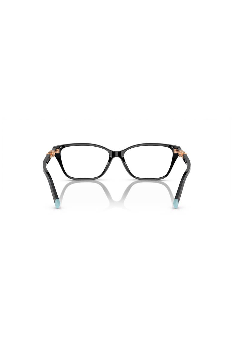 53mm Rectangle optical glasses, Alternate, color, Black