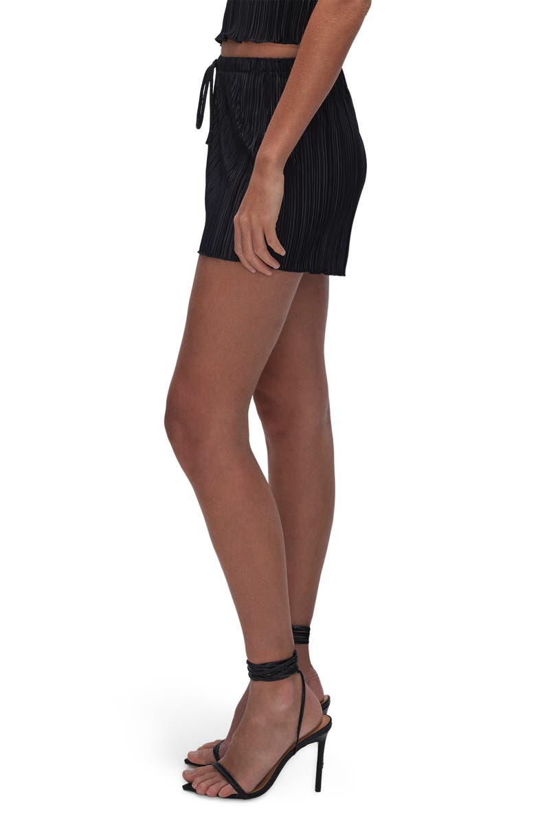 Good American Always Fits Plissé Shorts, Alternate, color,