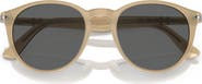 Persol 52mm Round Sunglasses