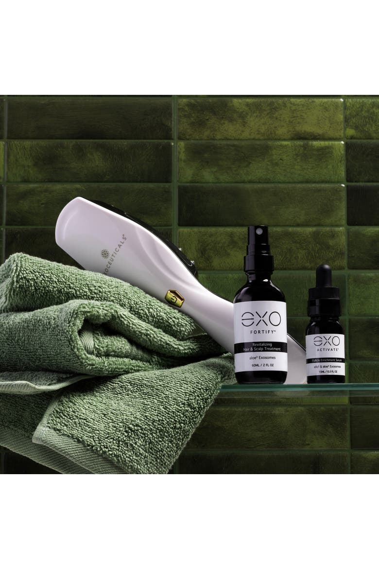 Exo Fortify Revitalizing Hair & Scalp Treatment, Alternate, color, Black