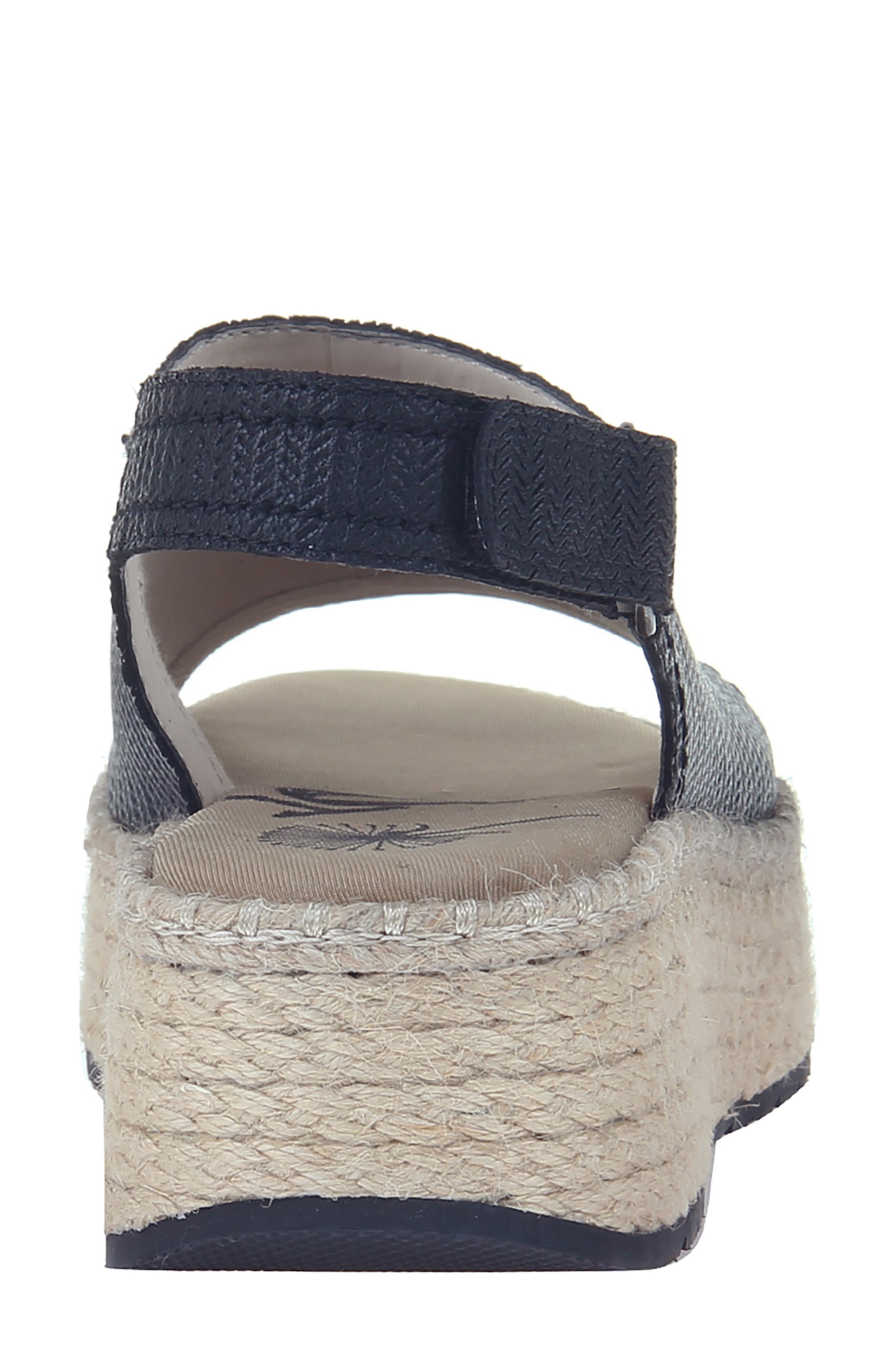 OTBT Marina Slingback Platform Sandal, Alternate, color, 