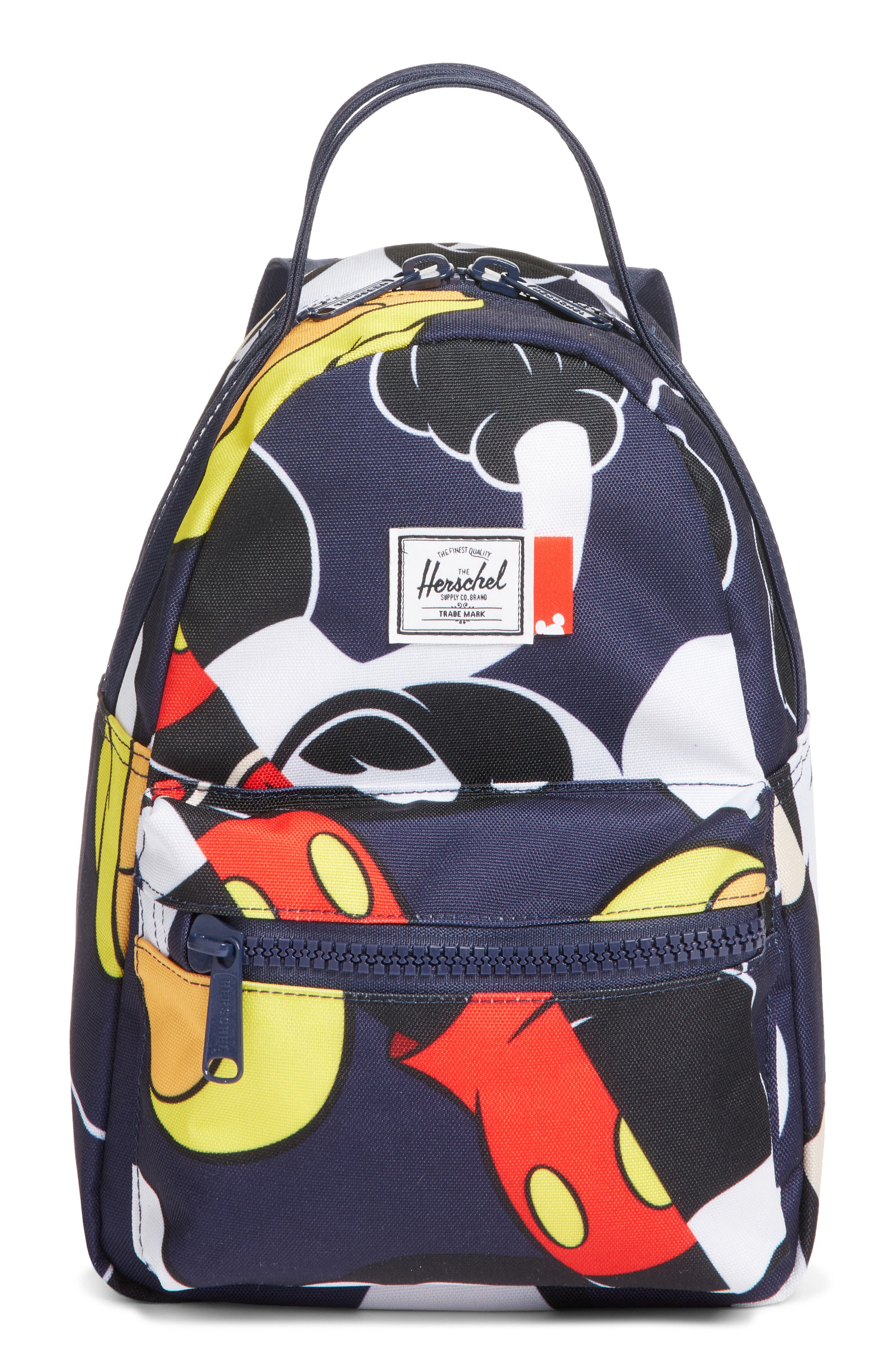 Herschel Supply Co. Disney x Herschel Supply Co. Mini Nova Mickey Mouse Print Backpack, Main, color, 