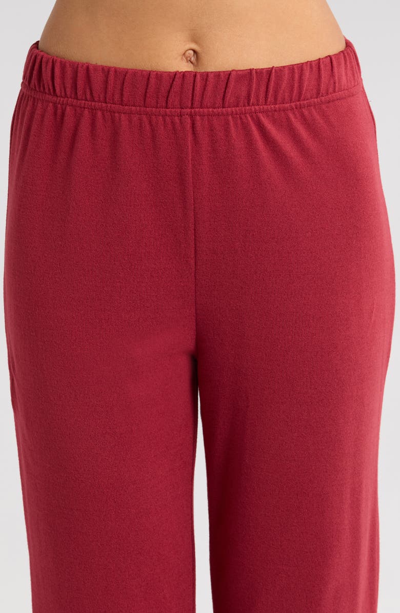 UGG<sup>®</sup> May Heathered Pajamas, Alternate, color, Rubious Heather