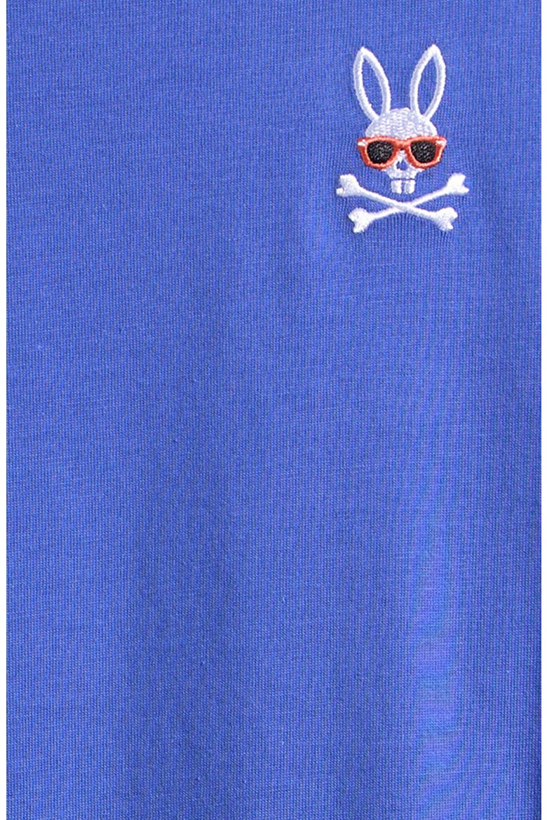 Kids' Luca Embroidered Pima Cotton T-Shirt, Alternate, color, AMPARO BLUE
