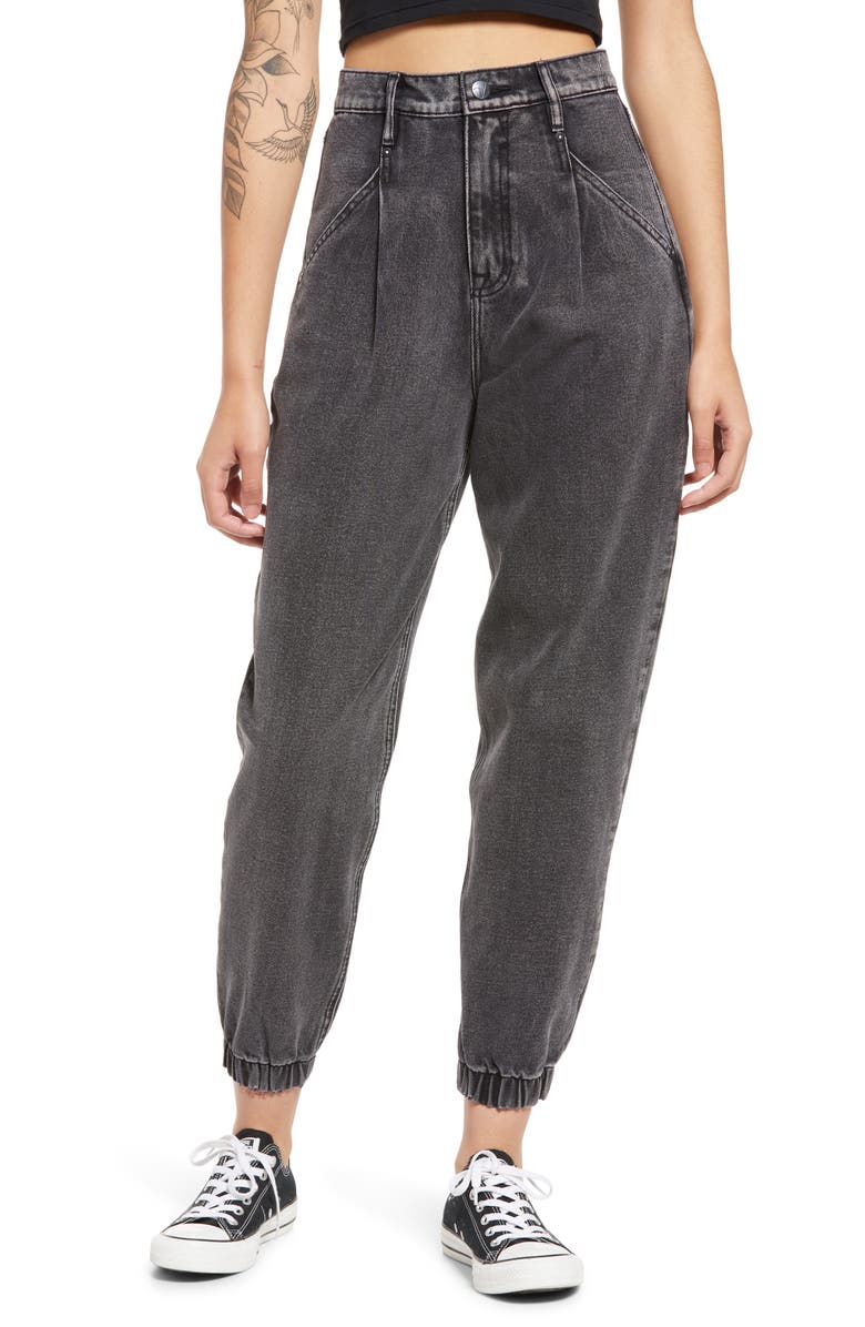 Vigoss Balloon Leg Crop Jeans, Main, color, 