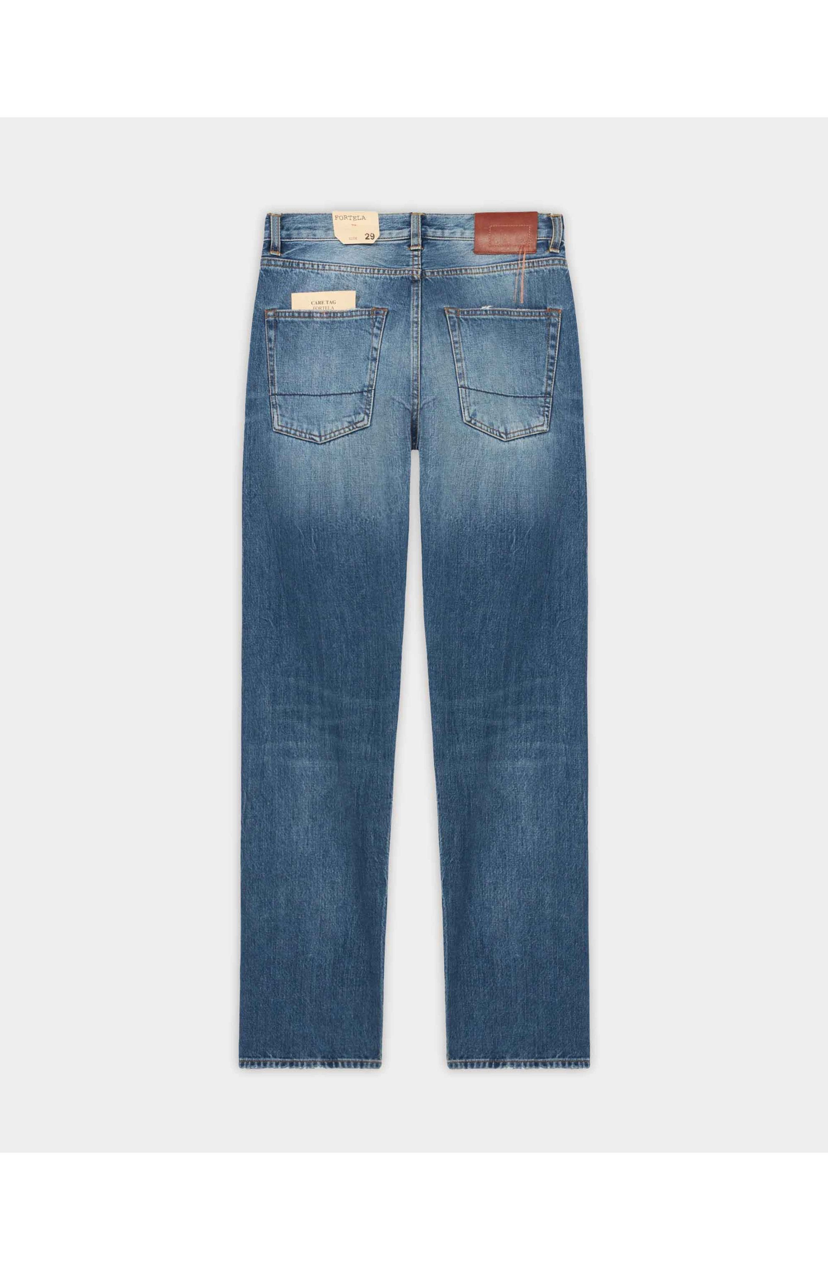 911 Superjohn Japan Selvedge 5 Pocket High Waist Denim Pants - image 4