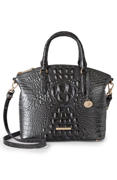 Brahmin Duxbury Croc Embossed Leather Satchel